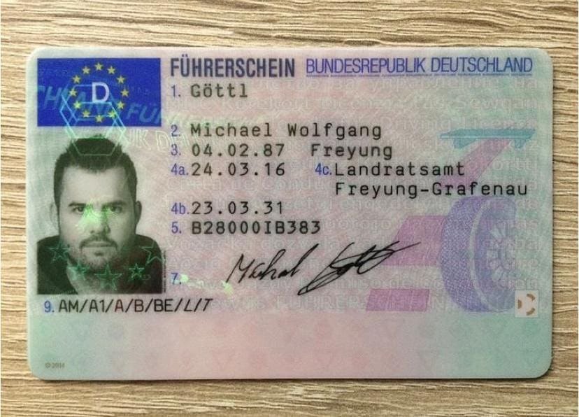 Order GERMAN DRIVER’S LICENSE | Real Fake Document