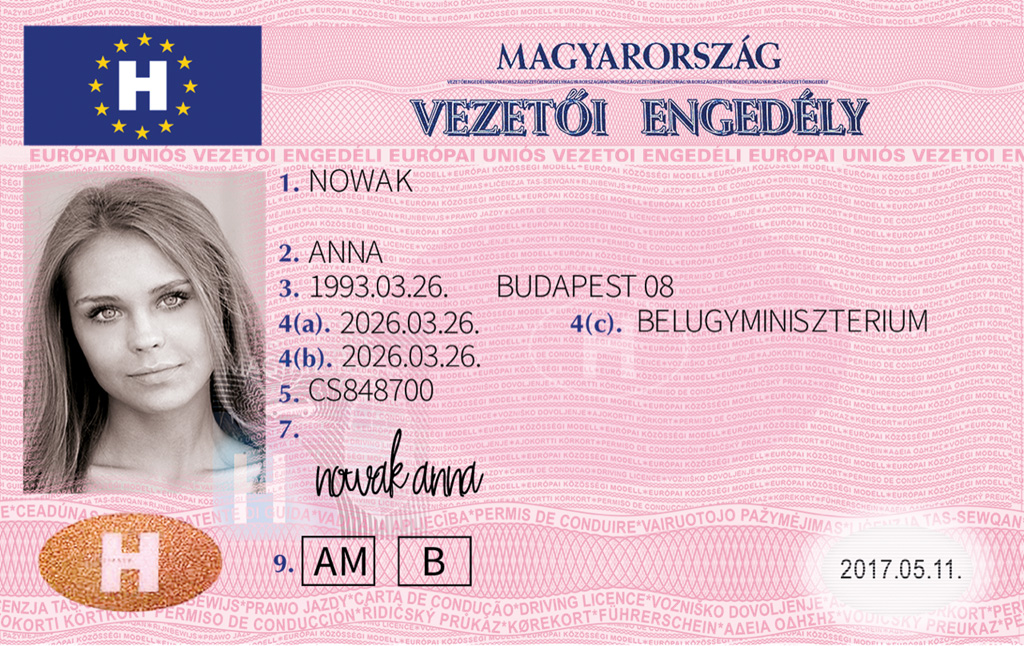 Order HUNGARIAN DRIVER’S LICENSE ONLINE | Real Fake Document