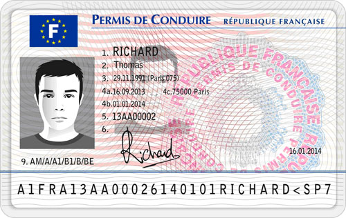 Order FRENCH DRIVER’S LICENSE | Real Fake Document