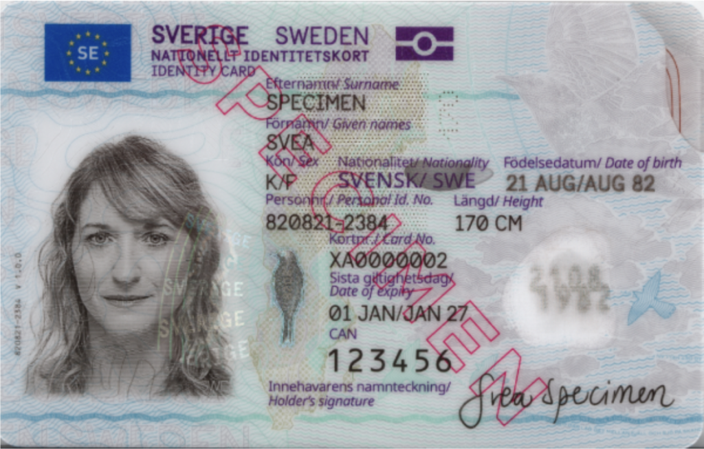 Order SWEDISH ID CARD | Real Fake Document